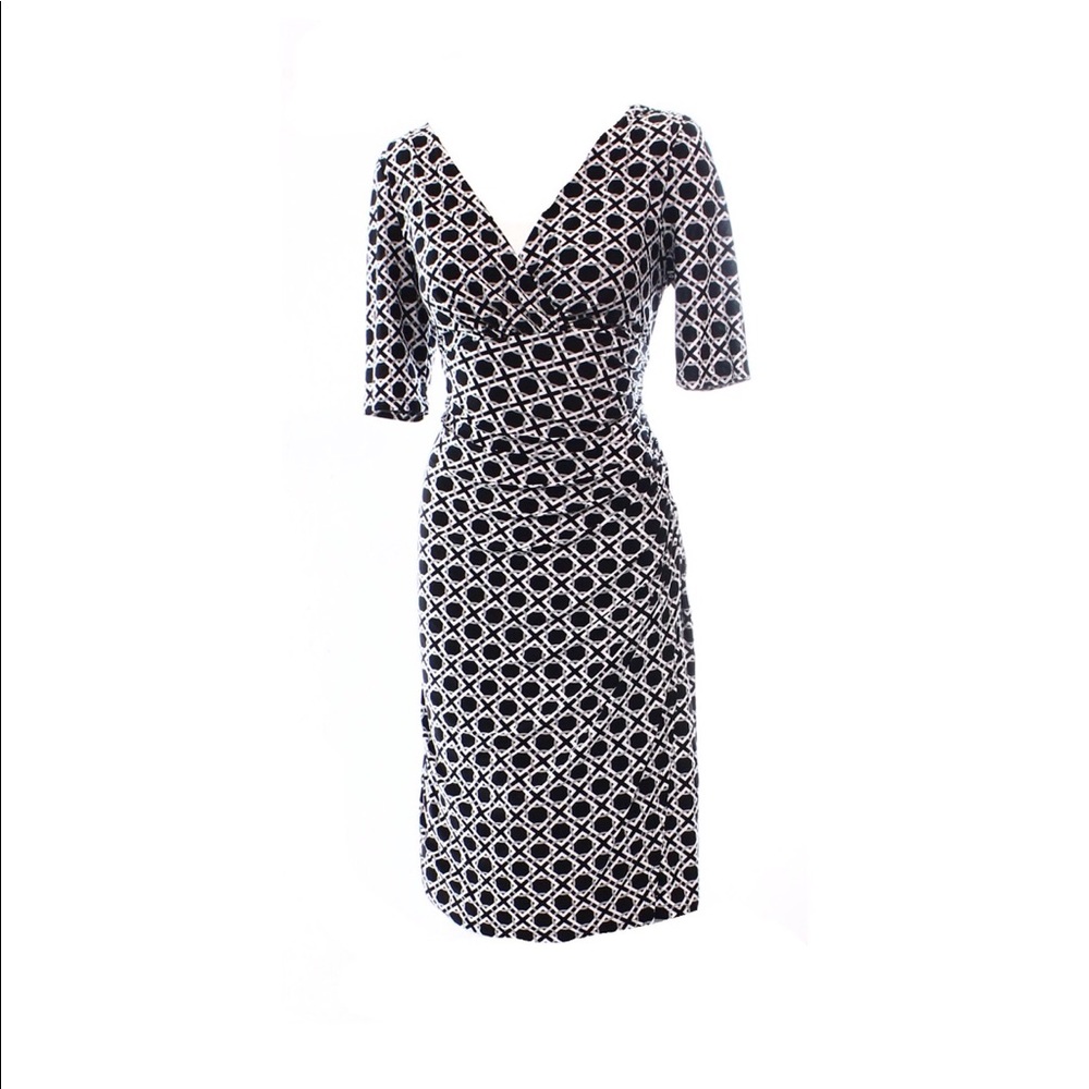 Lauren Ralph Lauren Black & White Dress